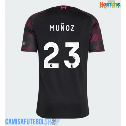 Camisa de time de futebol Liverpool Victor Munoz #23 Replicas 3º Equipamento 2026-27 Manga Curta